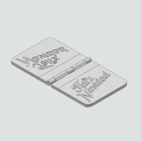 Molde de Embossing Navideño STL